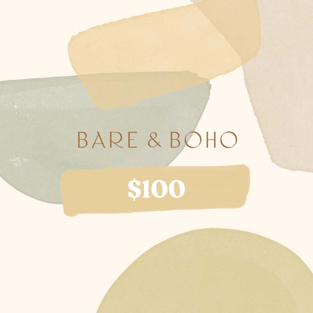 Bare and Boho Gift Vouchers