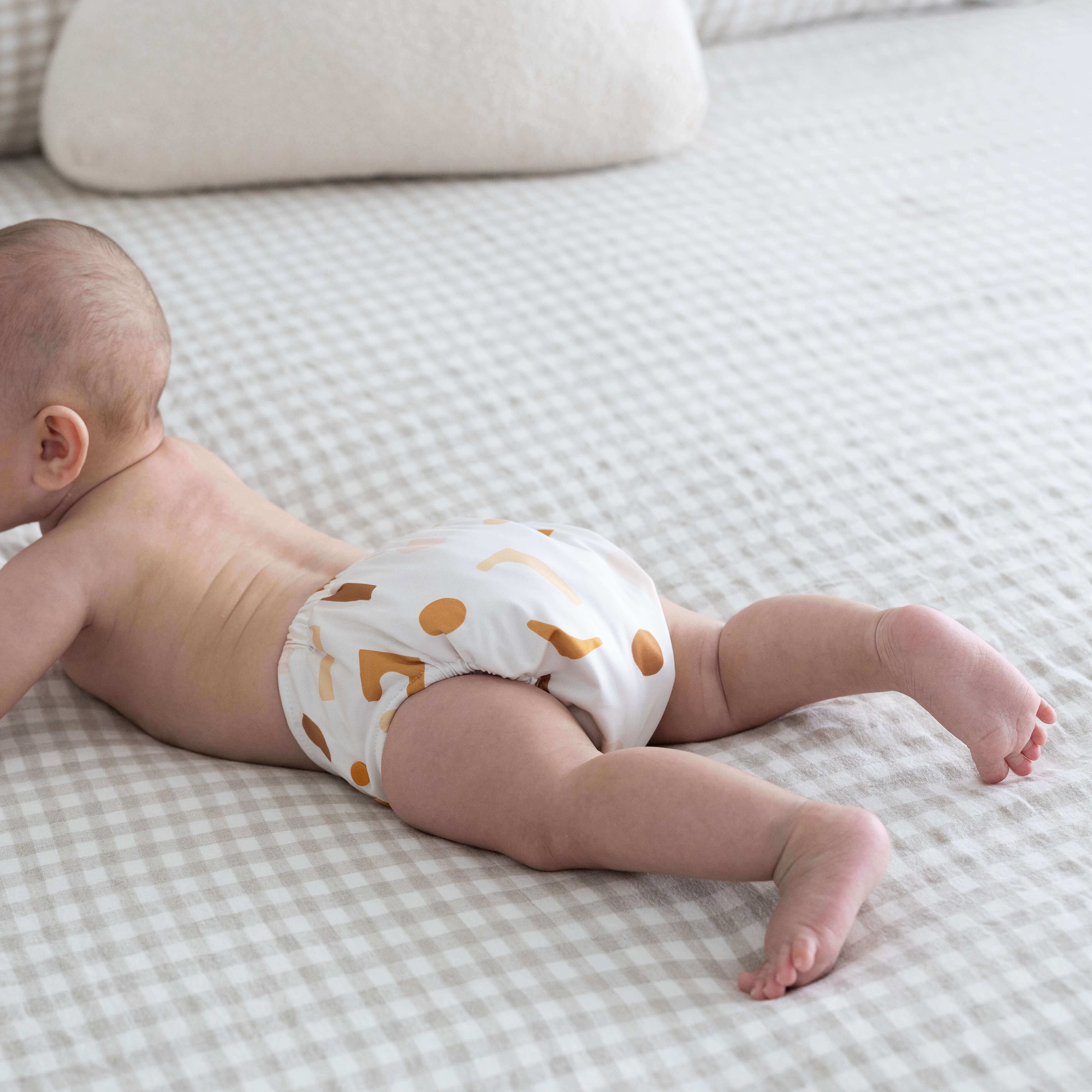 Reusable Soft Cover Nappy 2.0 | Fresh Apricot