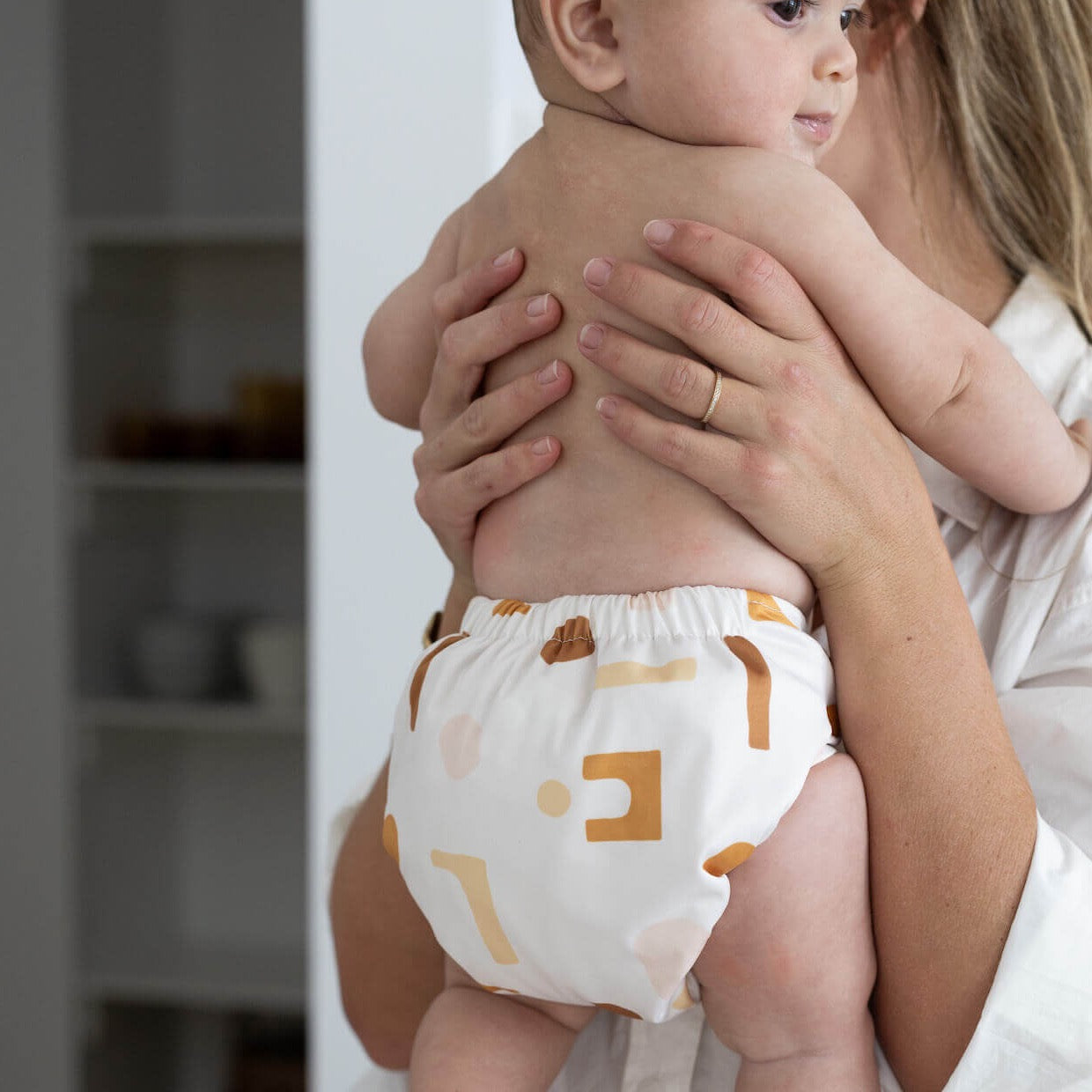 Reusable Soft Cover Nappy 2.0 | Fresh Apricot
