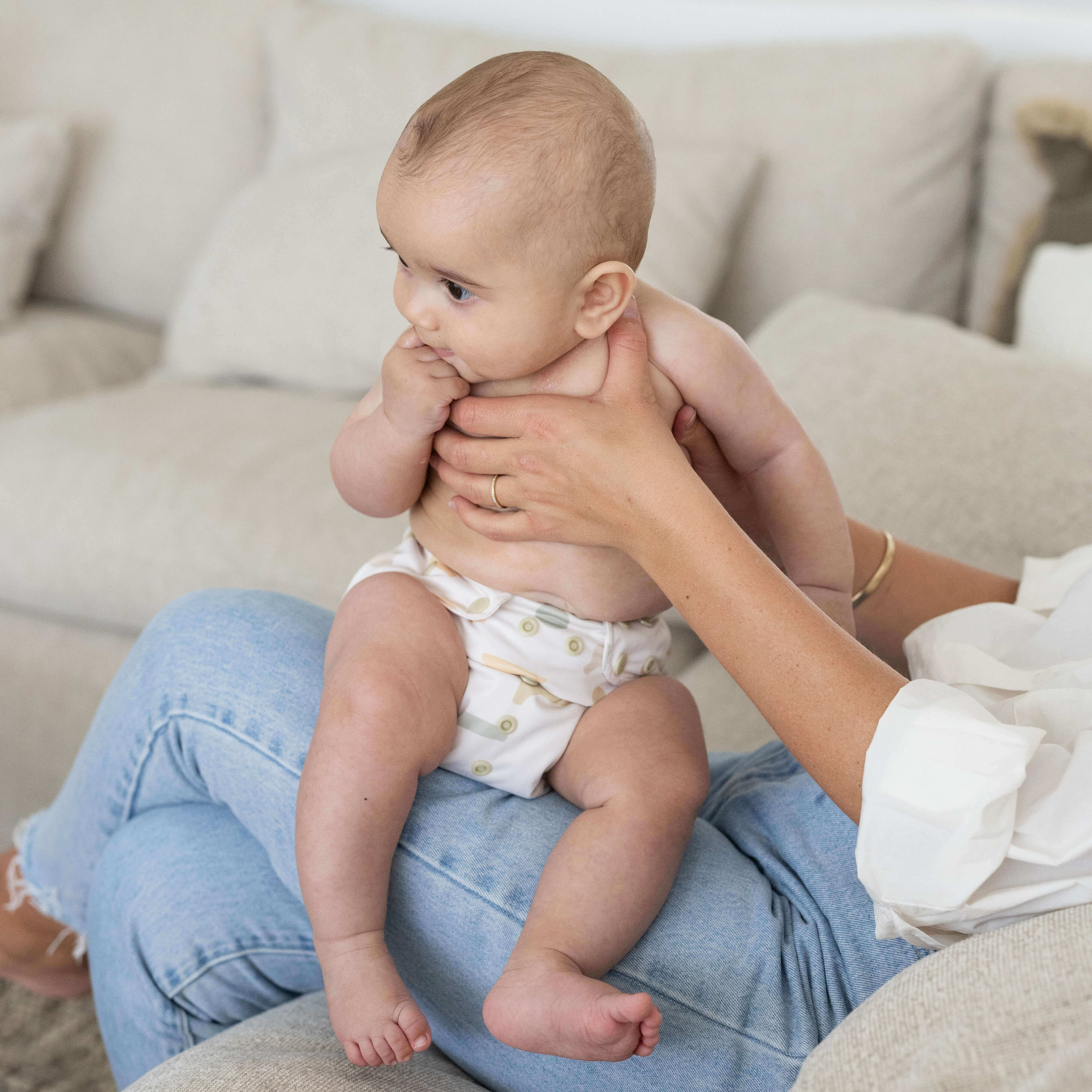 Reusable Soft Cover Nappy 2.0 | Fresh Sage