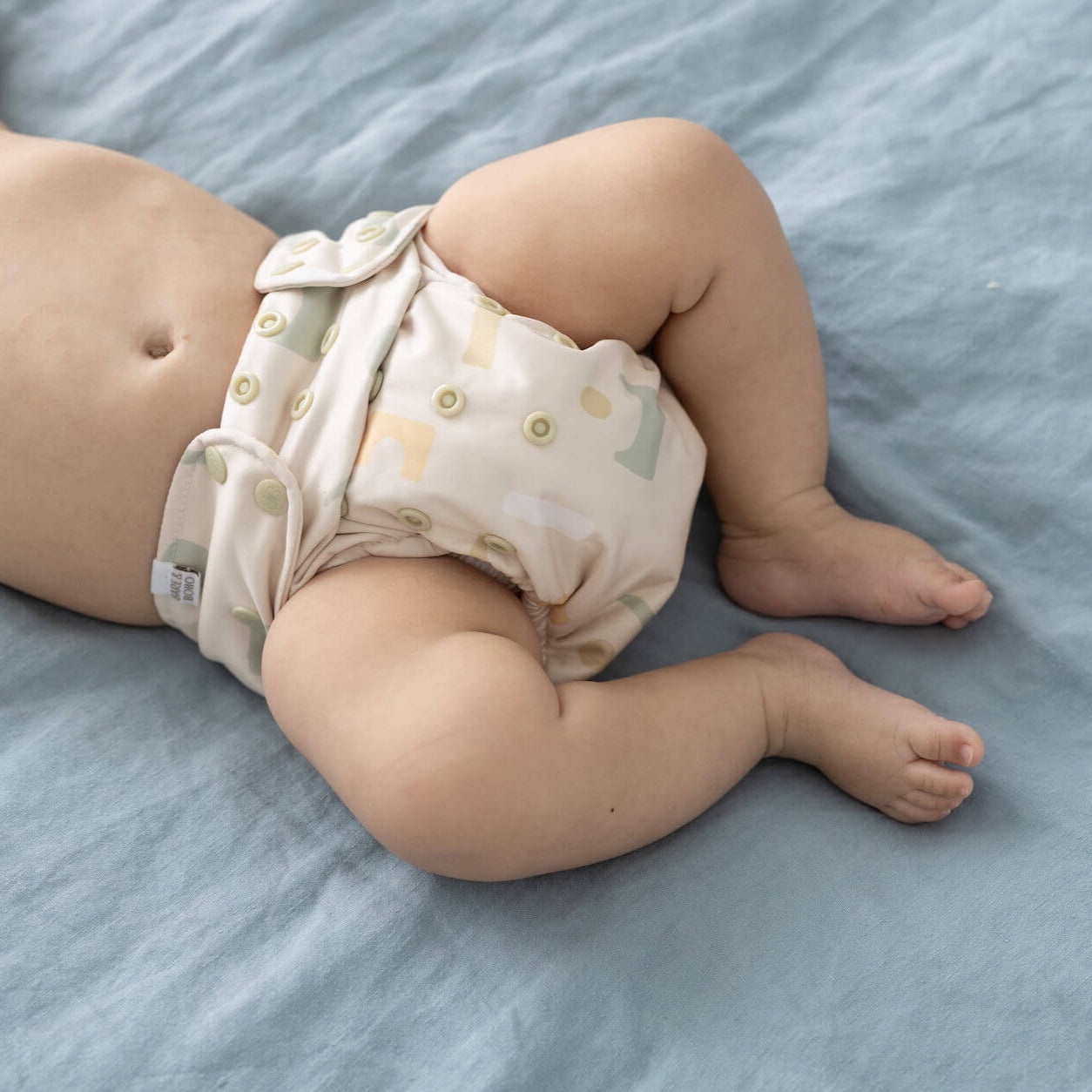 Reusable Soft Cover Nappy 2.0 | Sage Shapes
