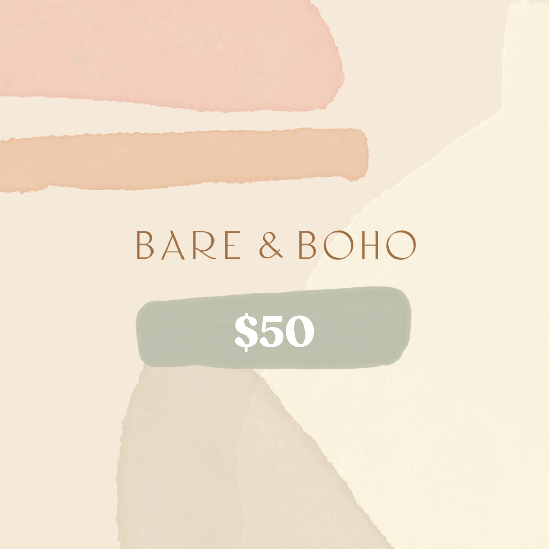 Bare and Boho Gift Vouchers