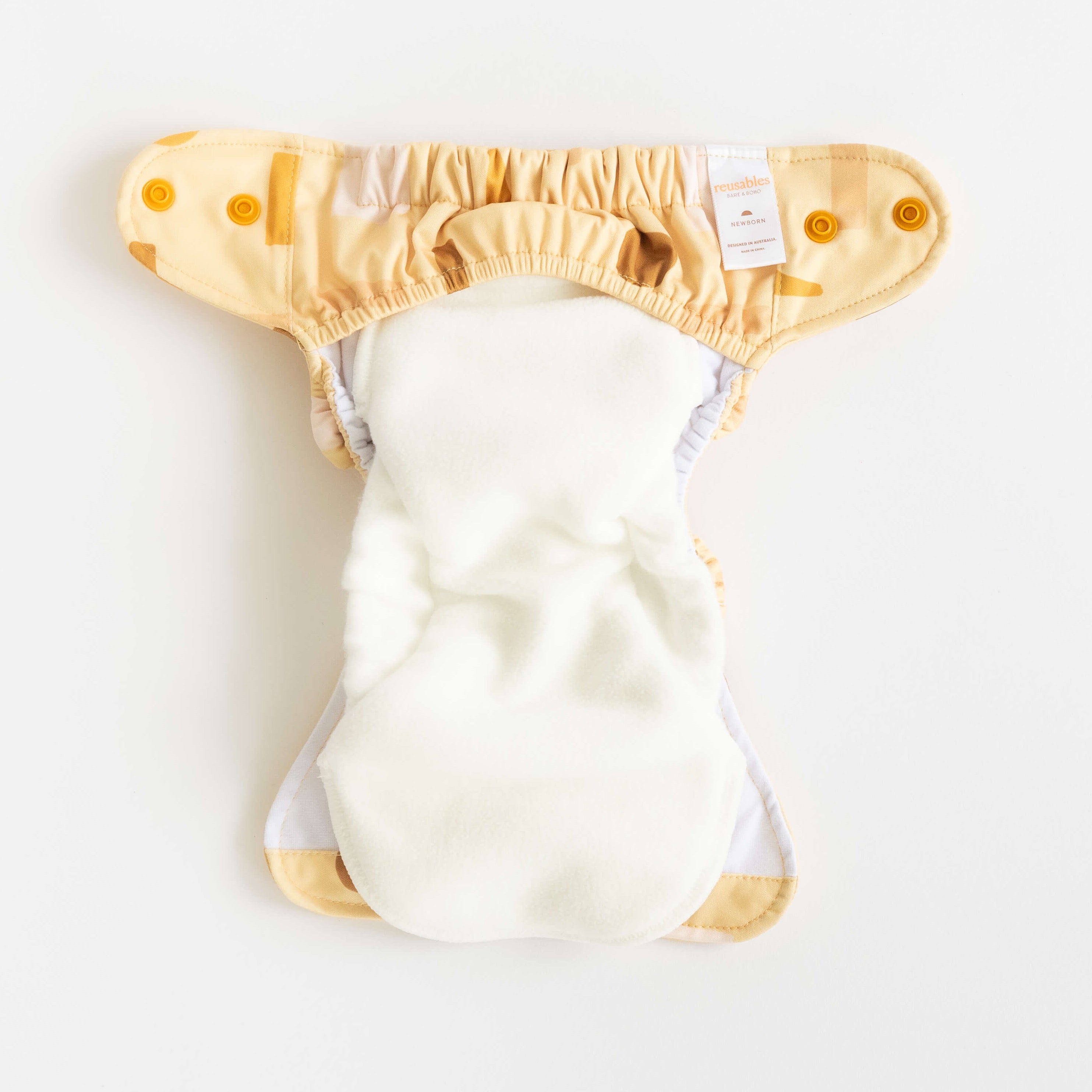 Reusable Soft Cover Nappy 2.0 | Apricot Shapes