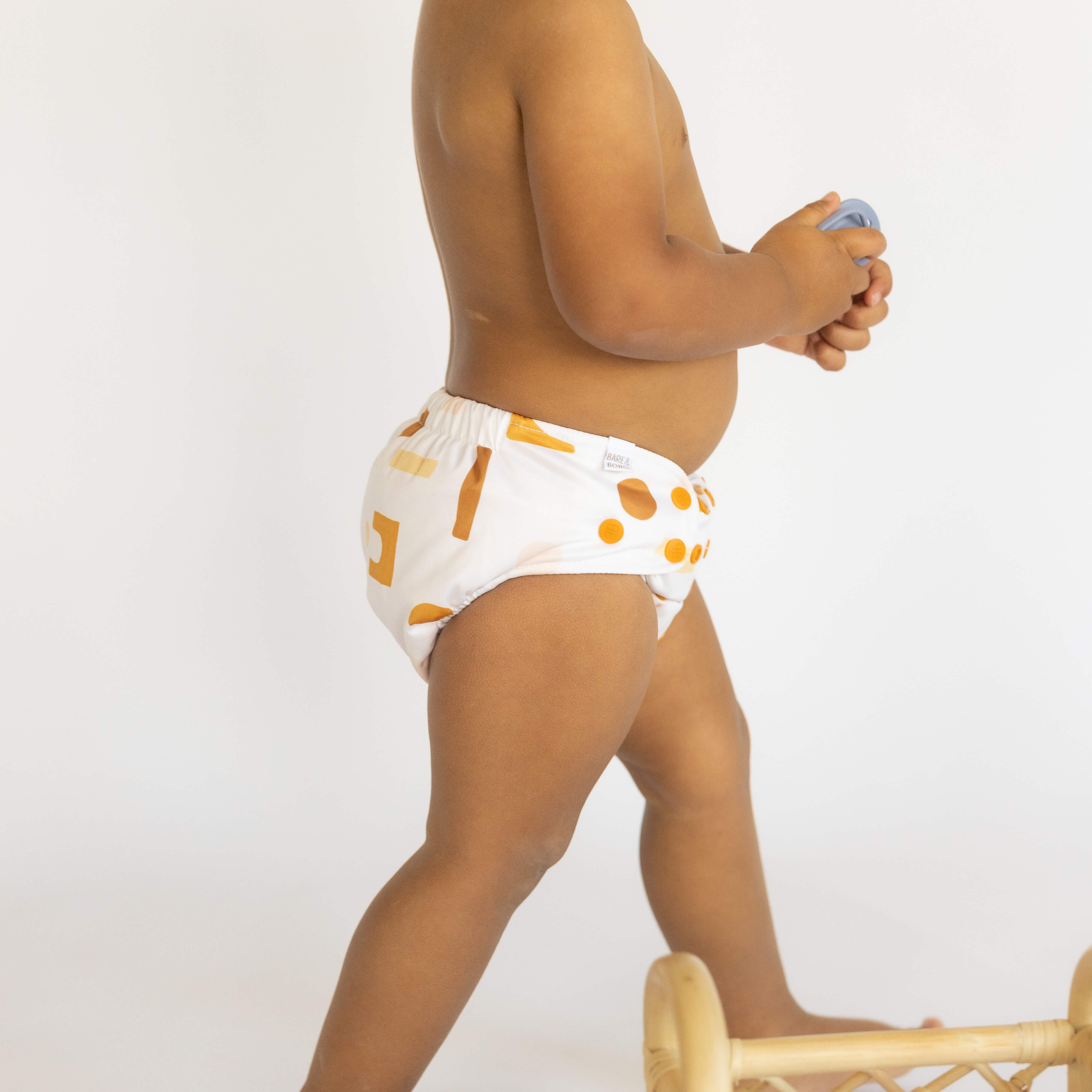 Reusable Soft Cover Nappy 2.0 | Fresh Apricot