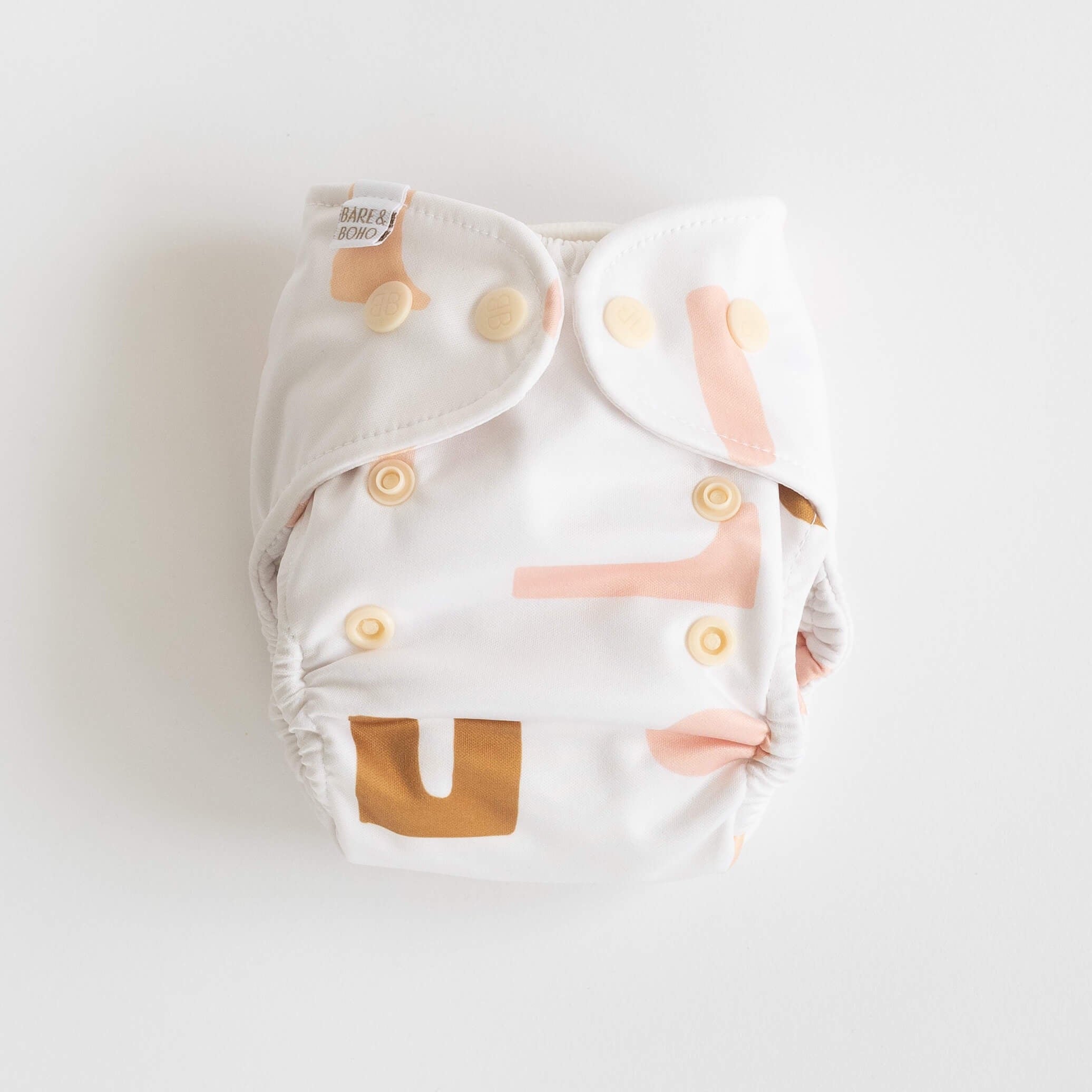 Reusable Nappy Soft Cover | Fresh Blush