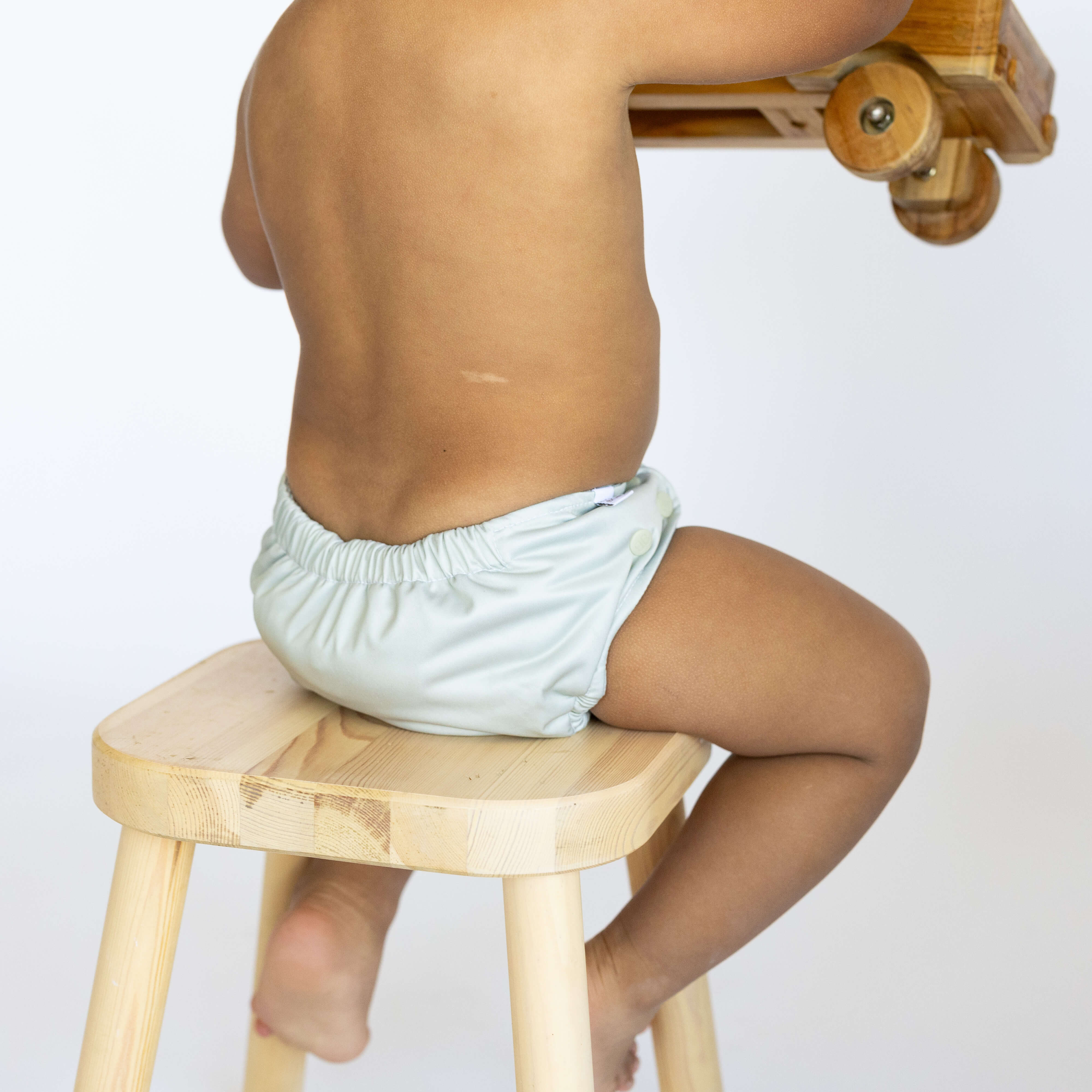 Reusable Soft Cover Nappy 2.0 | Sage