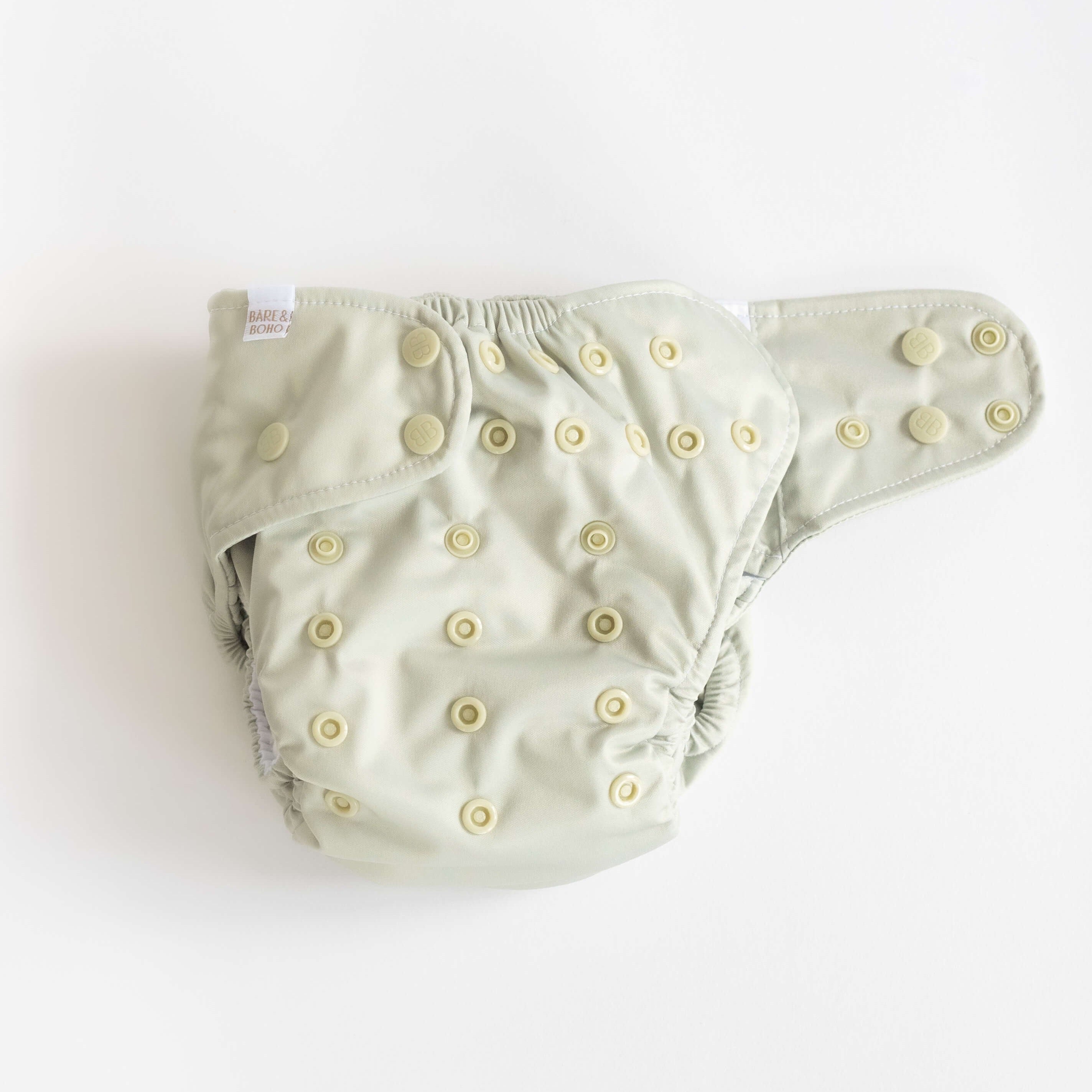 Reusable Soft Cover Nappy 2.0 | Sage