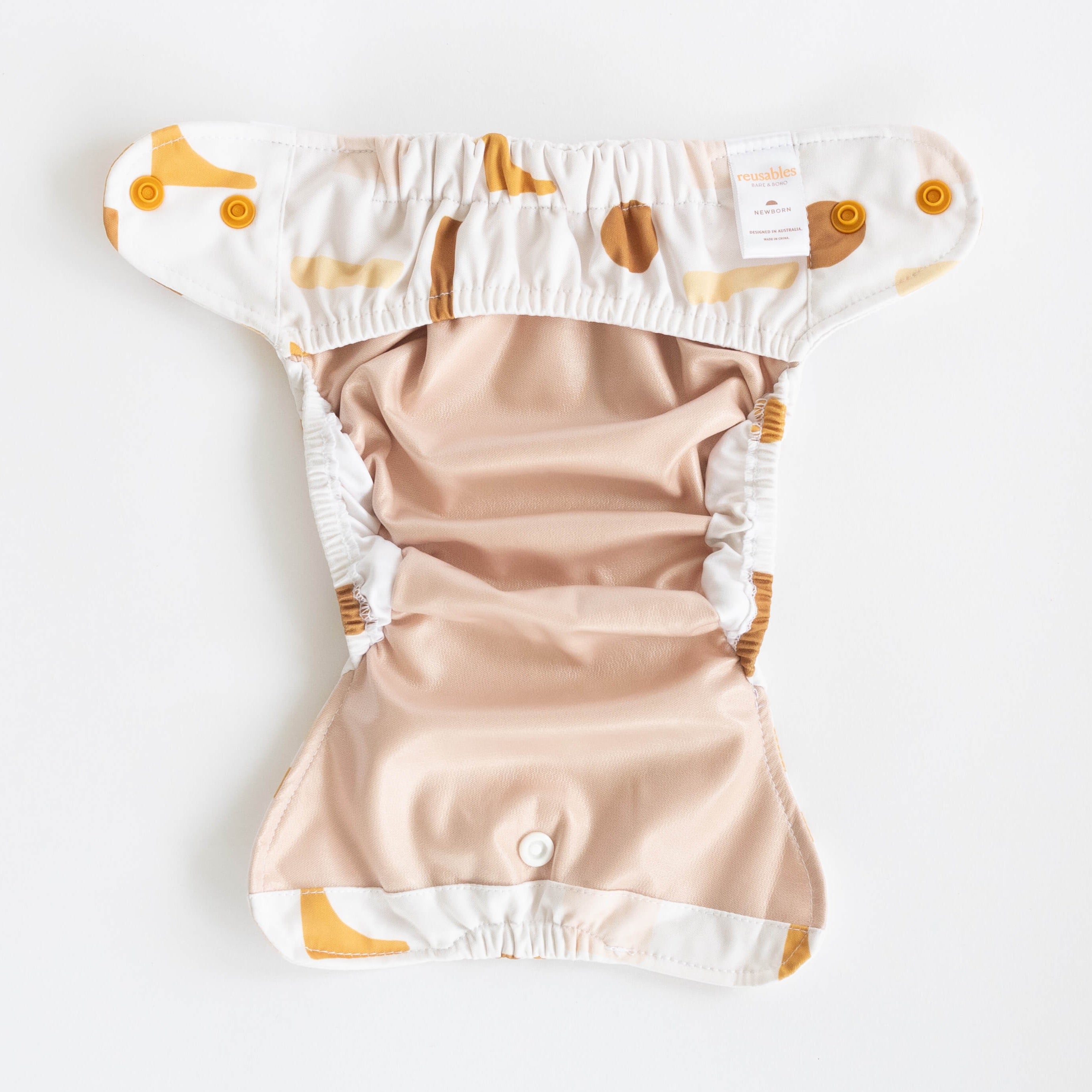 Reusable Nappy Flexi Cover | Fresh Apricot