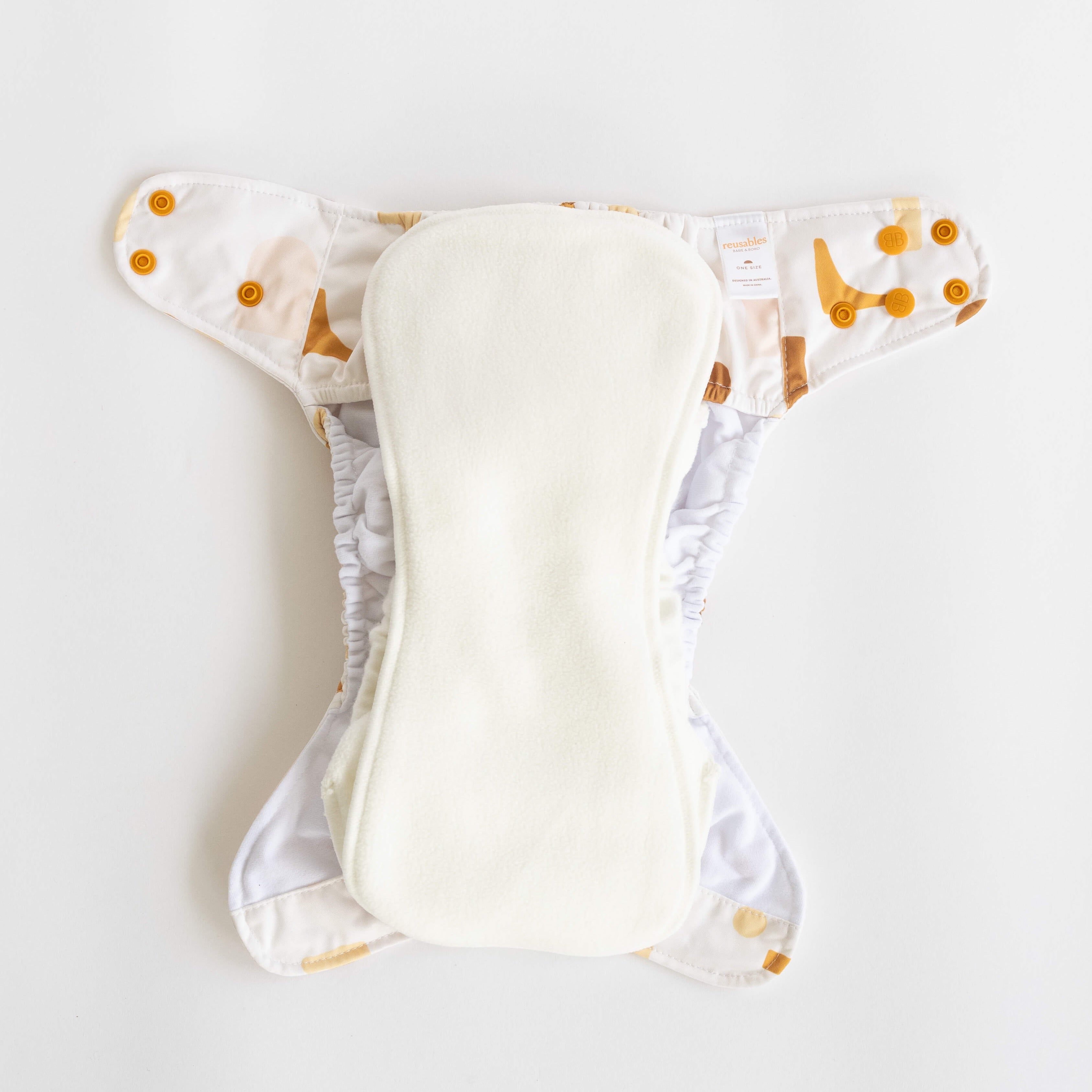 Reusable Soft Cover Nappy 2.0 | Fresh Apricot