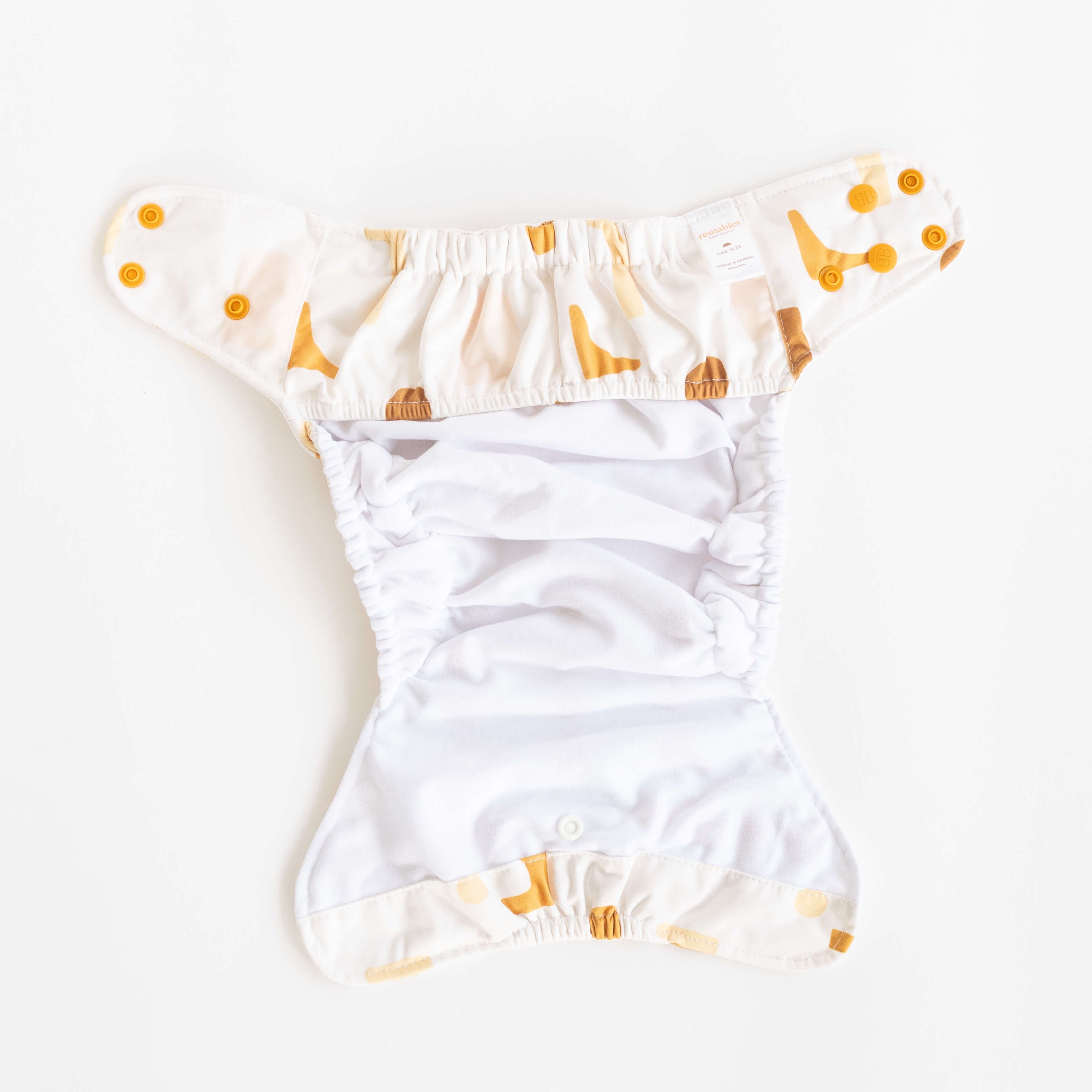 Reusable Soft Cover Nappy 2.0 | Fresh Apricot