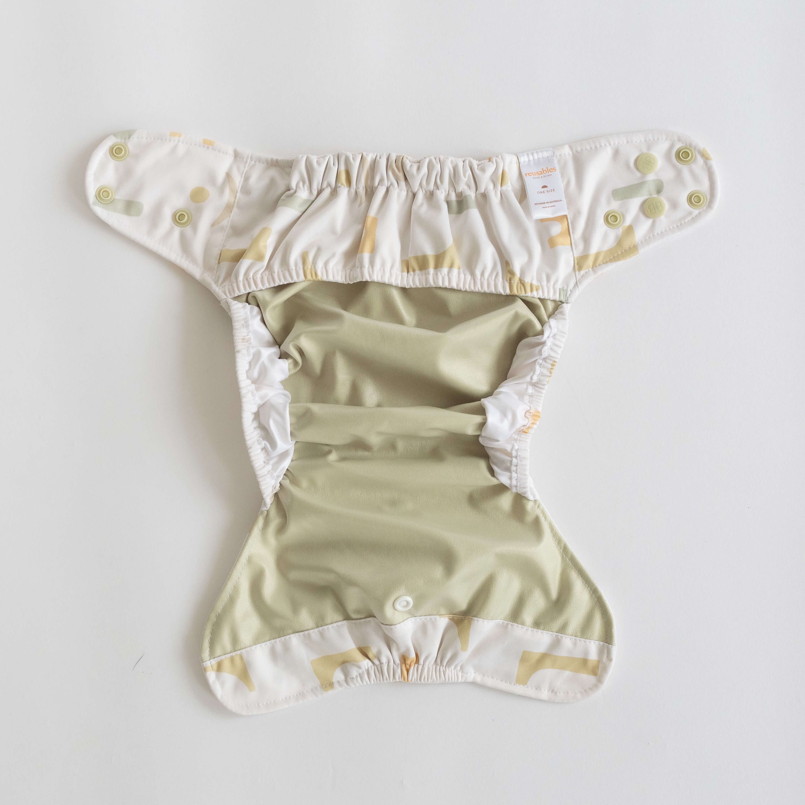 Reusable Flexi Cover Nappy 2.0 | Fresh Sage