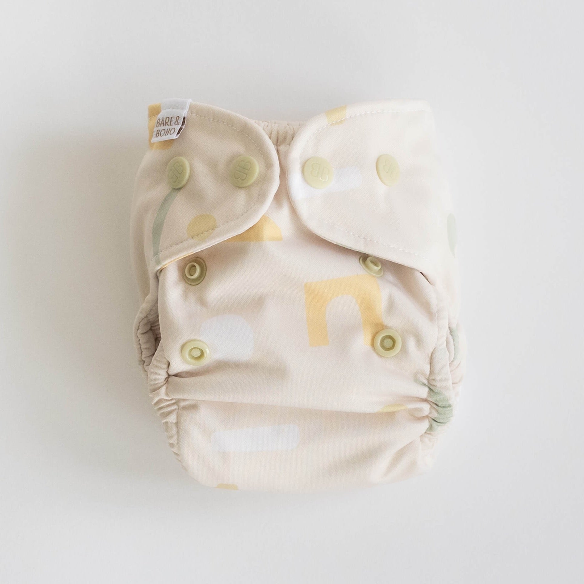 Reusable Soft Cover Nappy 2.0 | Sage Shapes