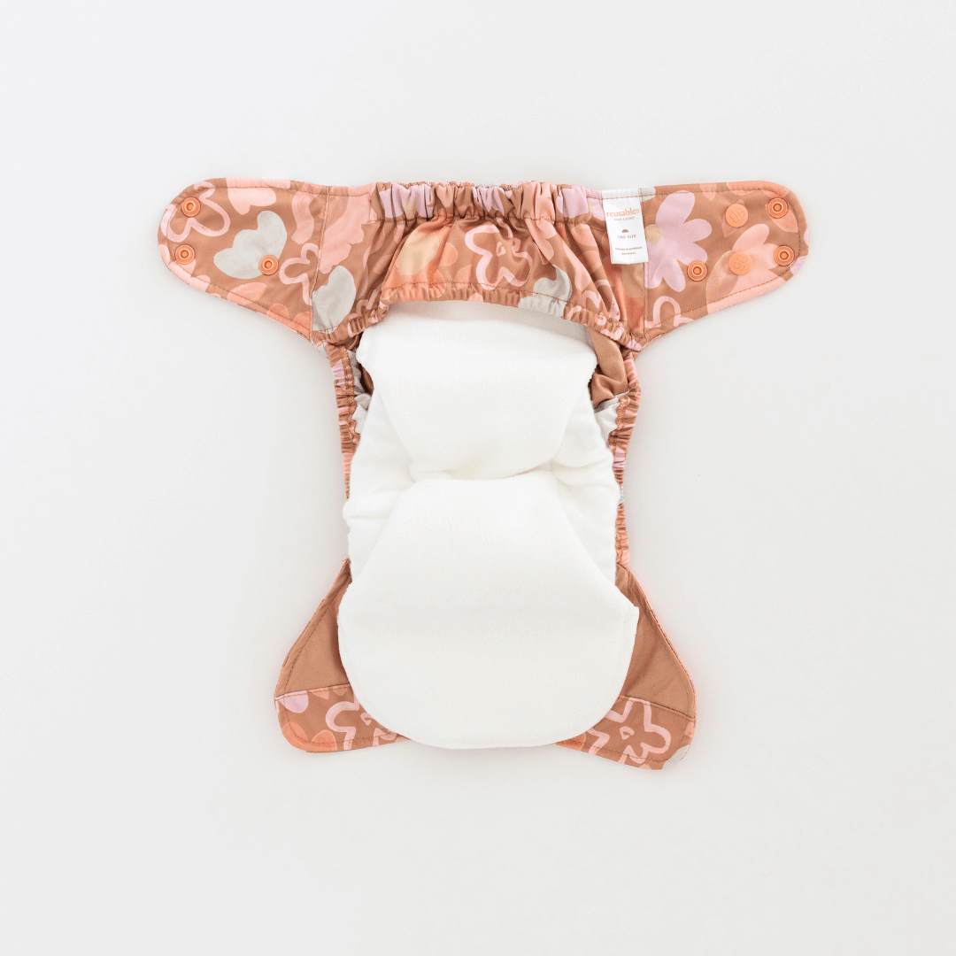 Newborn Everyday Soft Cover Nappy Bundle | Posy