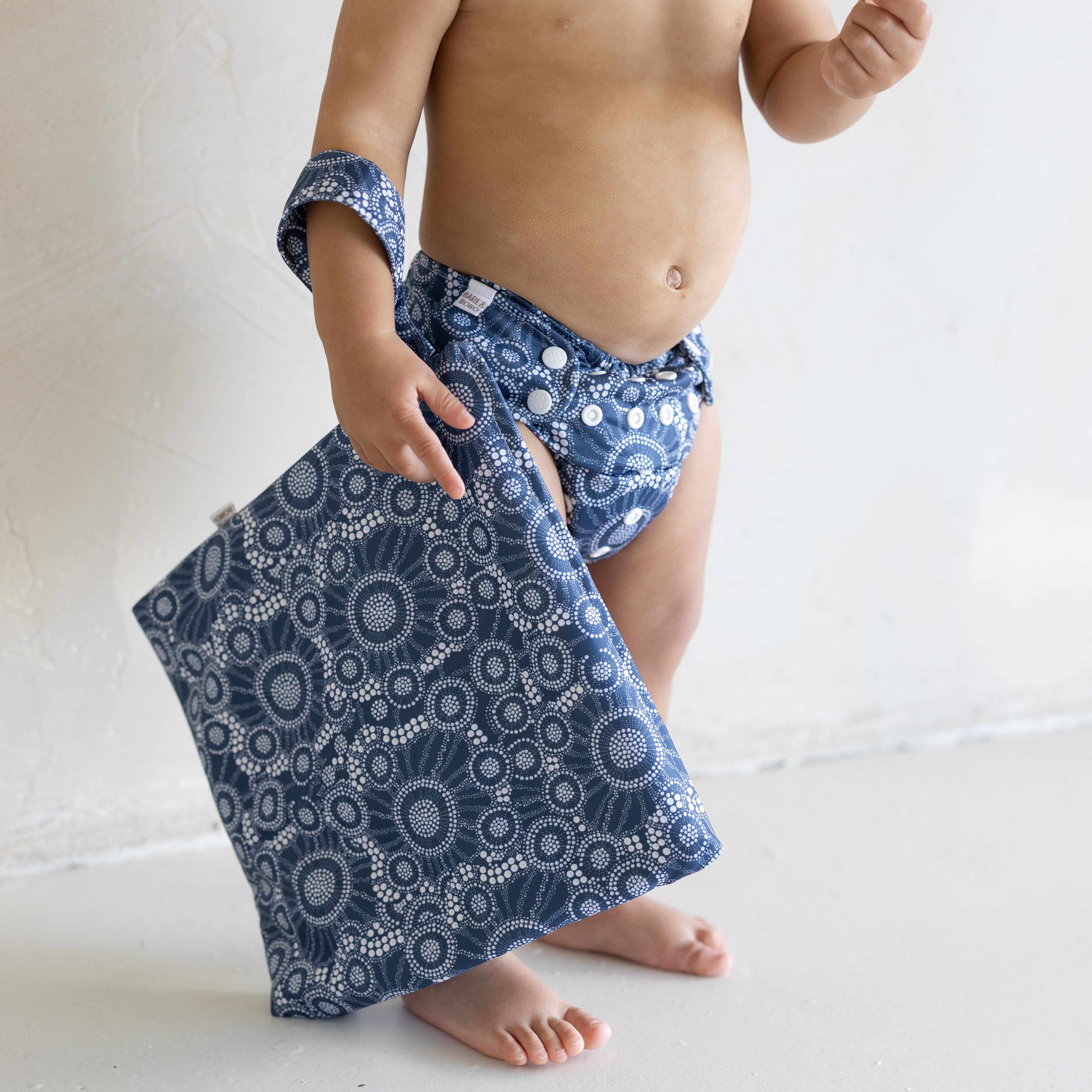 One Size Everyday Mixed Cover Nappy Bundle | Jellyfish Tide