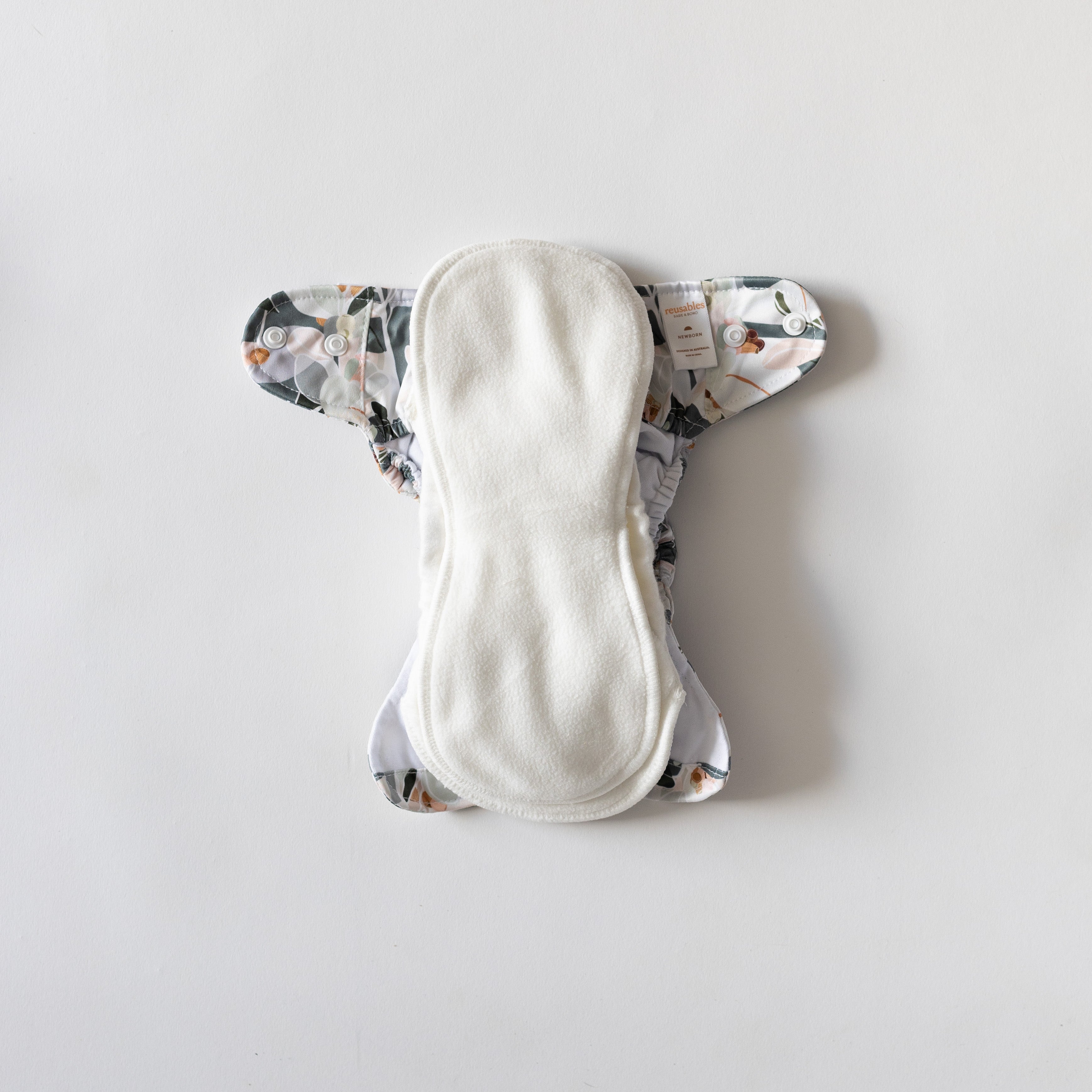 Newborn Soft Cover Nappy 2.0 | Gumnut