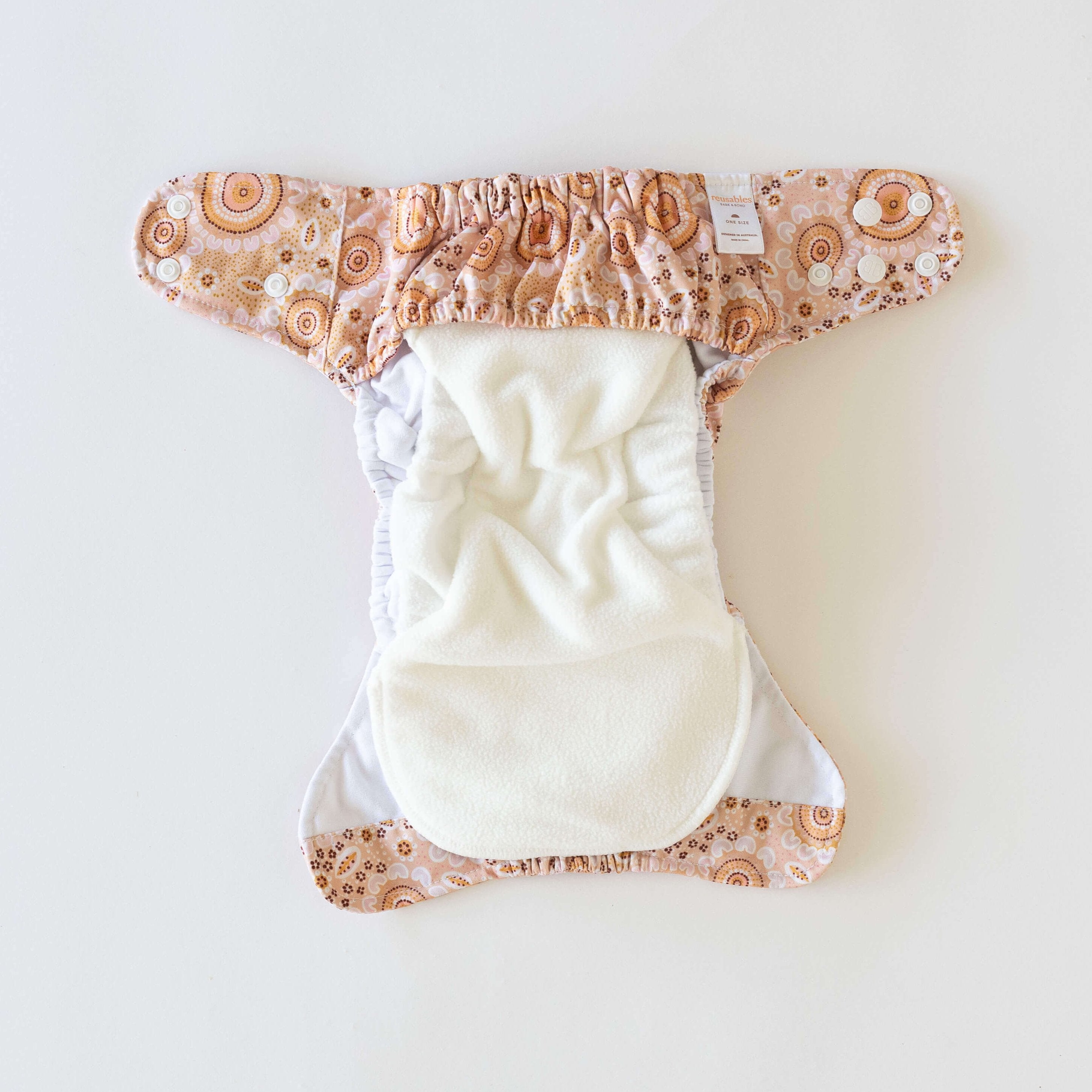 One Size Soft Cover Nappy 2.0 | Spring Flower