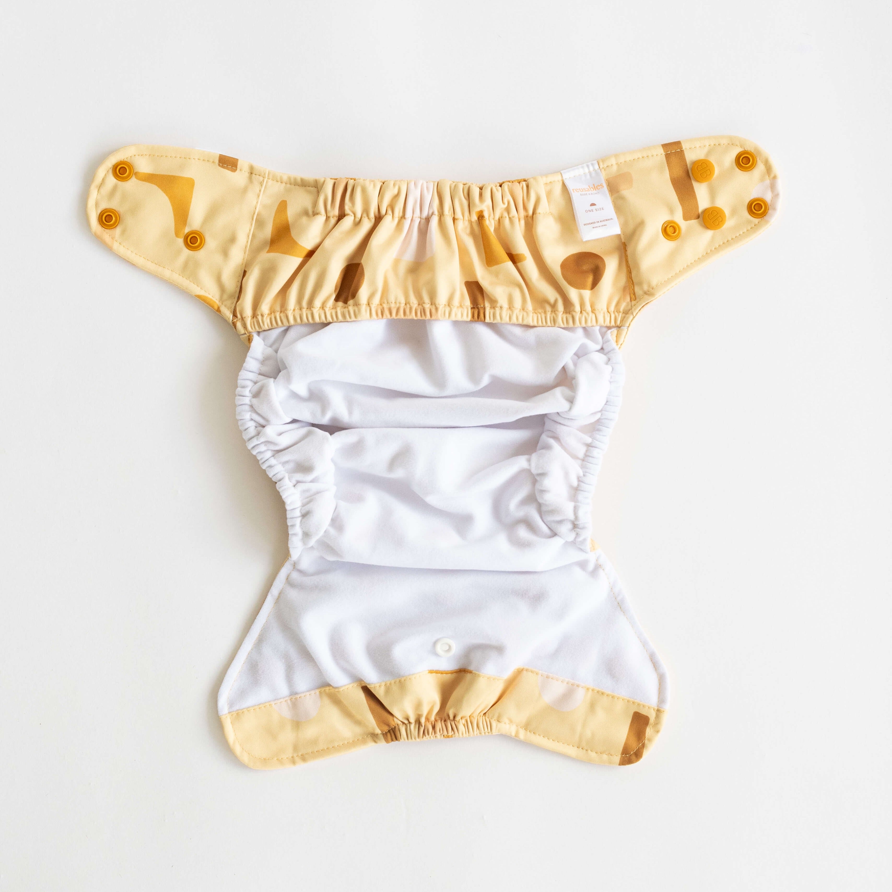 Reusable Soft Cover Nappy 2.0 | Apricot Shapes
