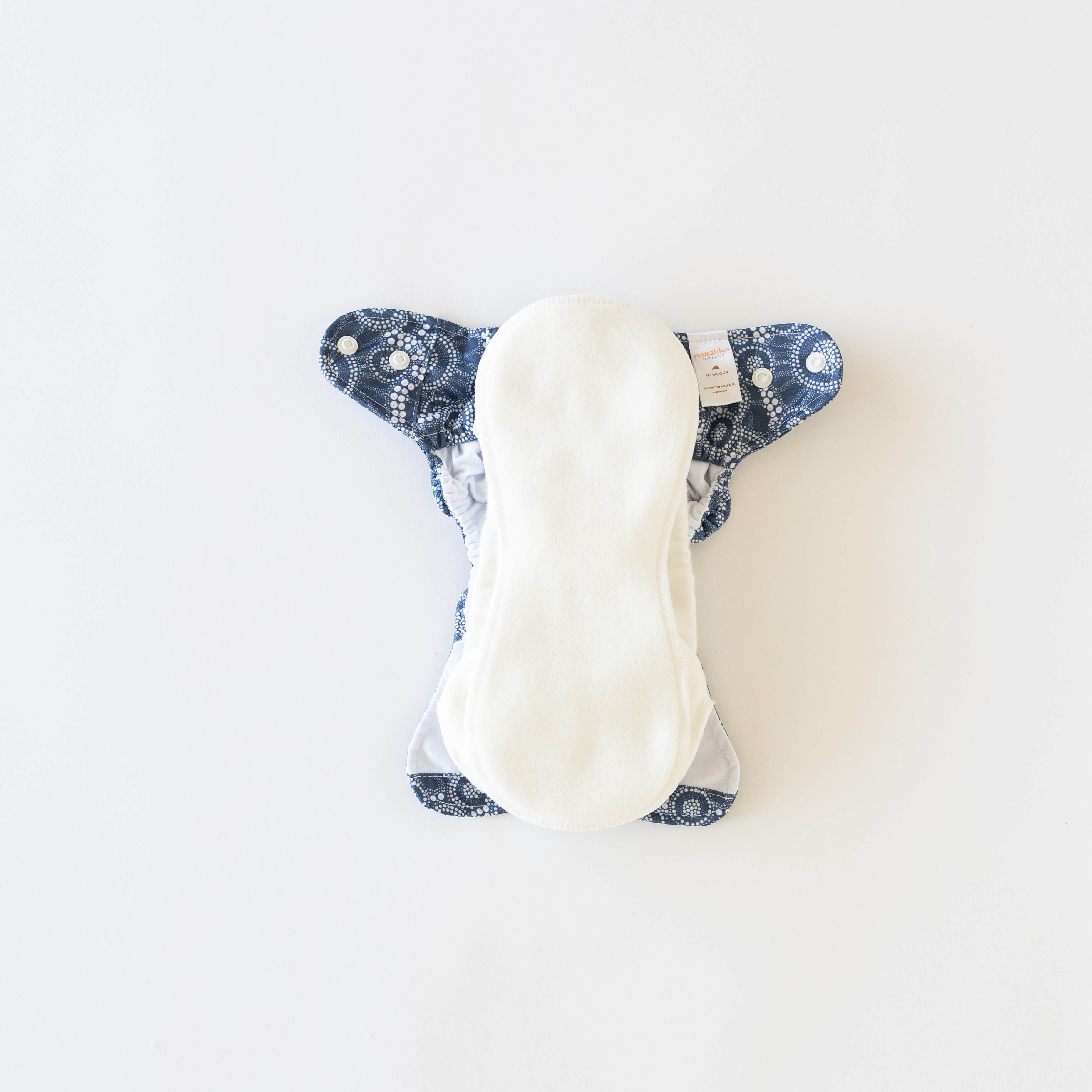 Newborn Everyday Soft Cover Nappy Bundle | Jellyfish Tide