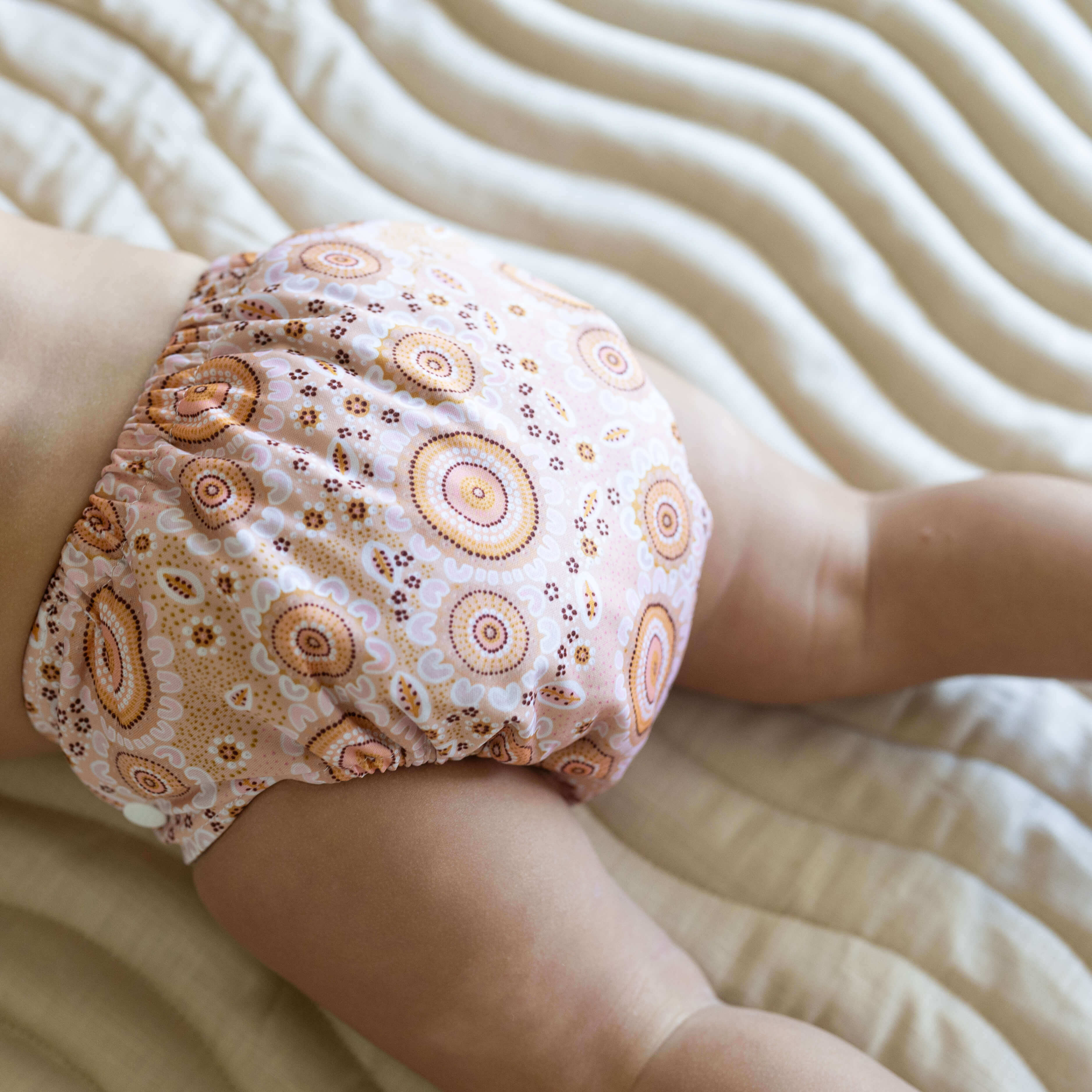 One Size Soft Cover Nappy 2.0 | Spring Flower