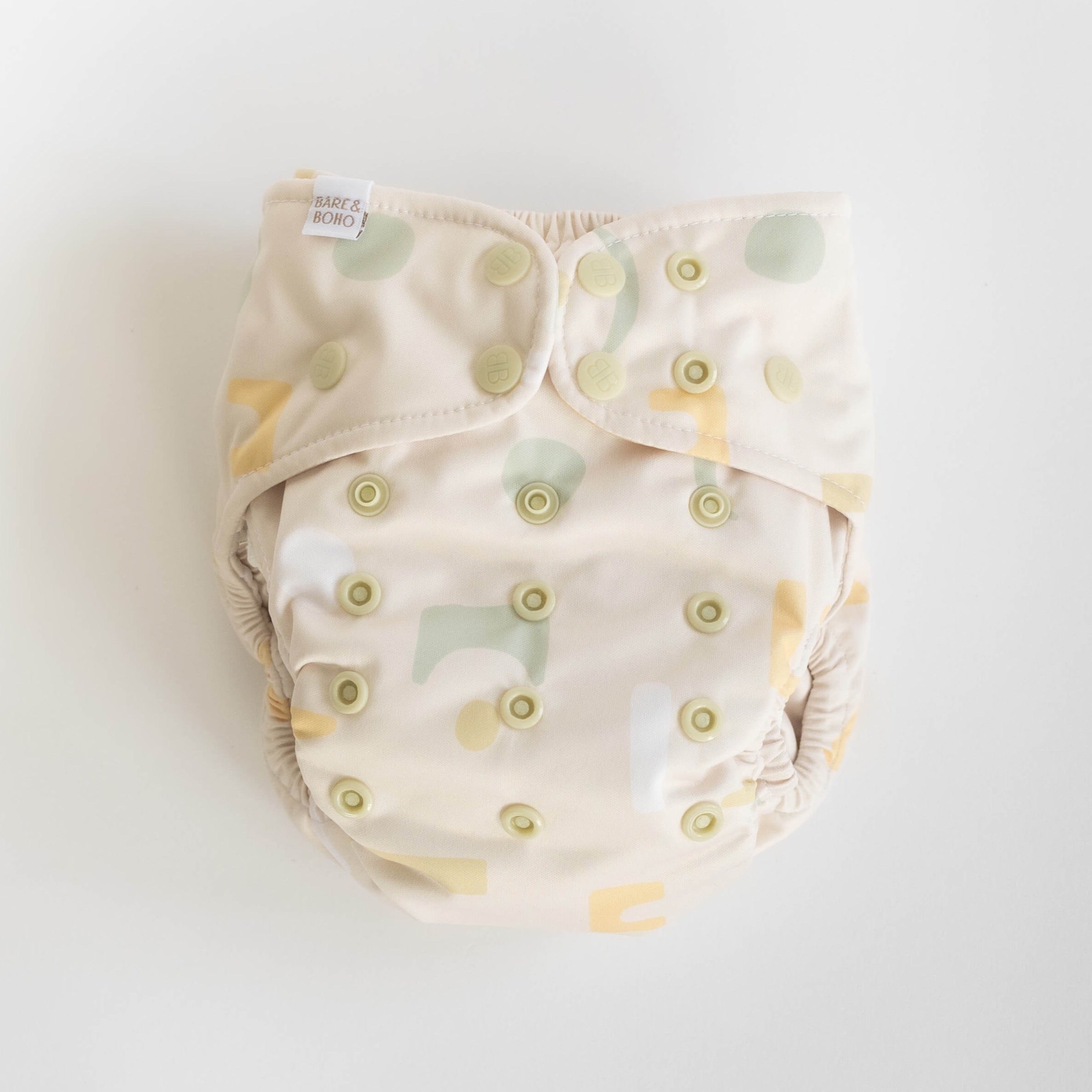 Reusable Soft Cover Nappy 2.0 | Sage Shapes
