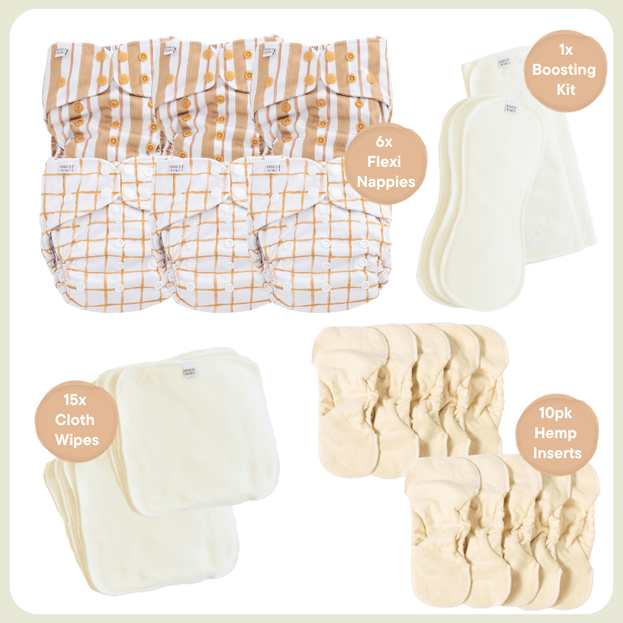 Everyday One-Size Flexi Nappy Bundle | Circus