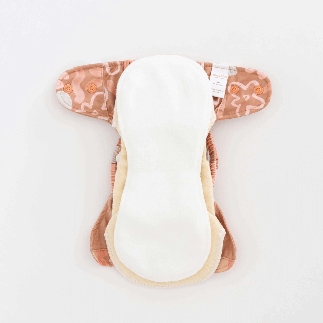 Newborn Everyday Soft Cover Nappy Bundle | Banksia