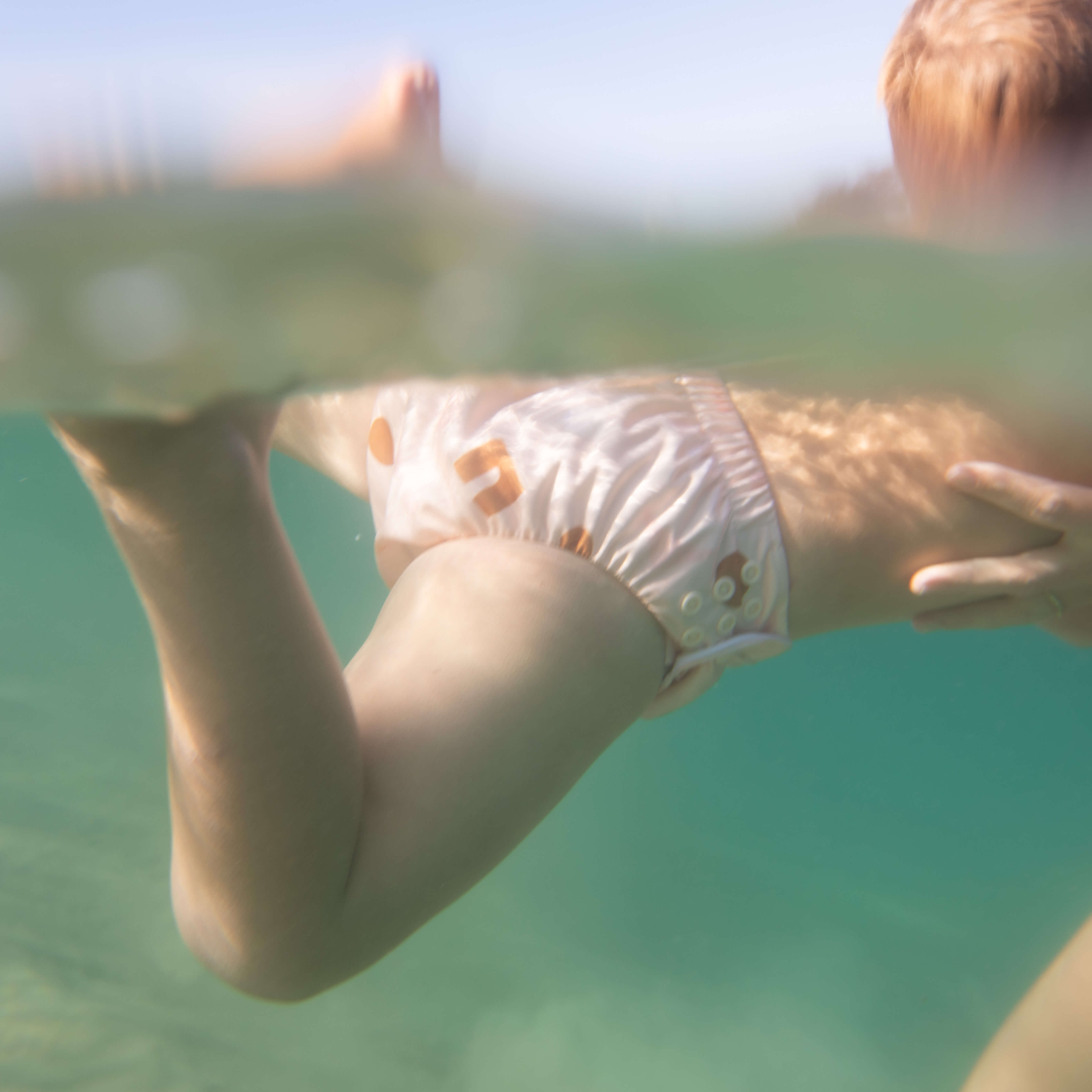 Reusable Swim Nappy | Blush Shapes