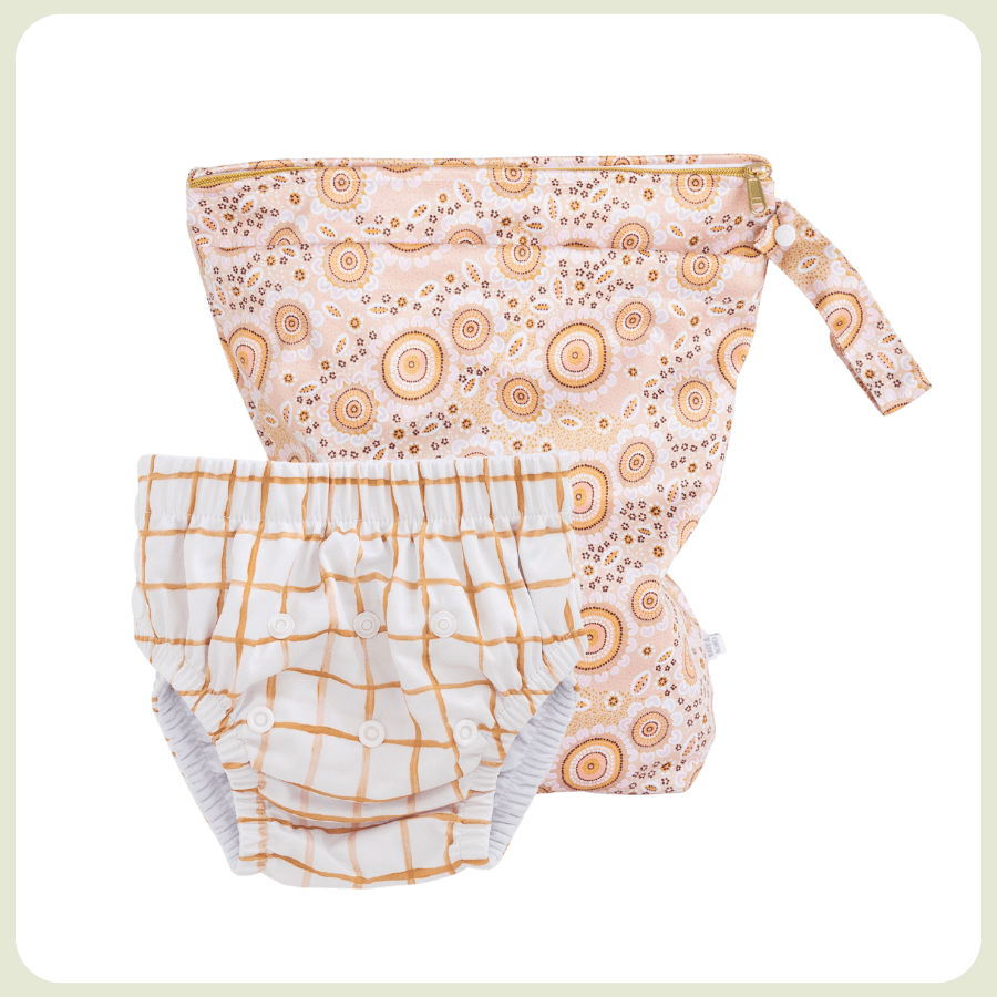 Junior Swim Nappy and Wet Bag Bundle | Hopscotch